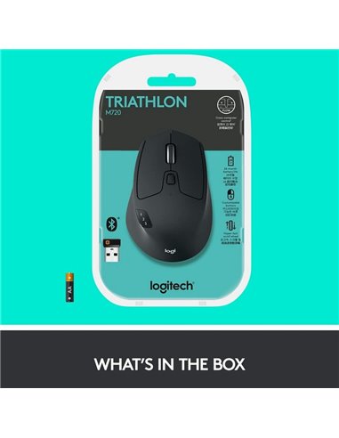 Mouse Wireless Logitech M720, Negru