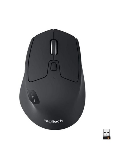 Беcпроводная мышь Logitech M720, Чёрный