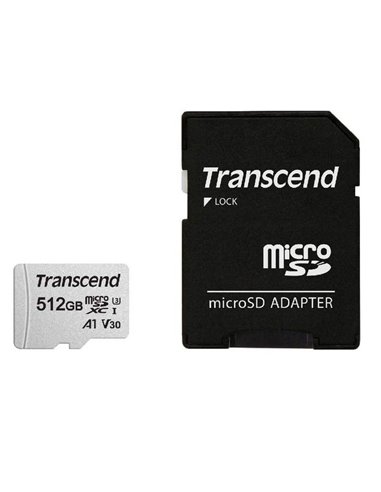Card de Memorie Transcend MicroSDXC Class 10, 512GB (TS512GUSD300S-A)