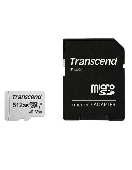 Card de Memorie Transcend MicroSDXC Class 10, 512GB (TS512GUSD300S-A)