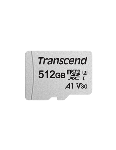 Карта памяти Transcend MicroSDXC Class 10, 512Гб (TS512GUSD300S-A)