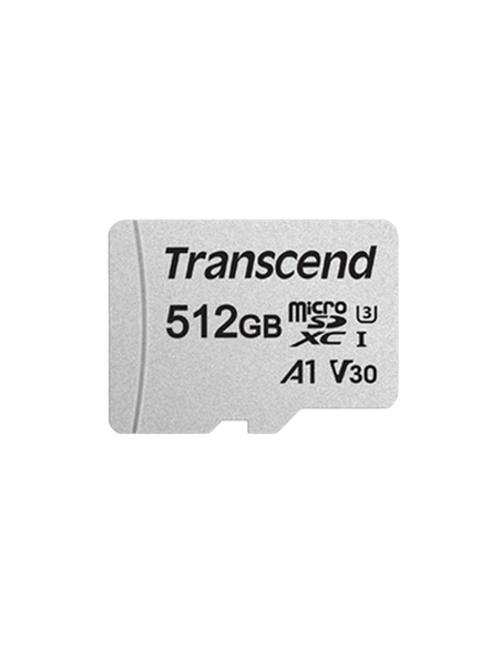 Карта памяти Transcend MicroSDXC Class 10, 512Гб (TS512GUSD300S-A)