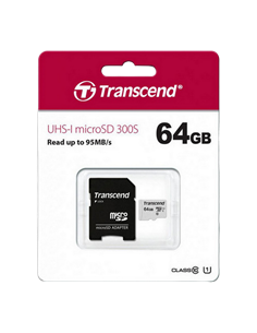 Card de Memorie Transcend MicroSDXC Class 10, 64GB (TS64GUSD300S) 2