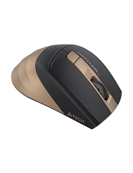 Mouse Wireless A4Tech FG35, Negru | Bronz