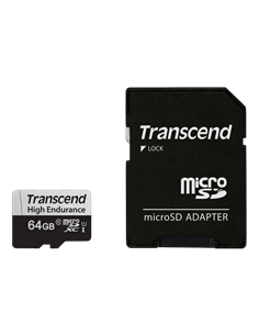Карта памяти Transcend MicroSDXC Class 10, 64Гб (TS64GUSD350V)