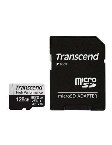 Карта памяти Transcend MicroSDXC Class 10, 128Гб (TS128GUSD340S)