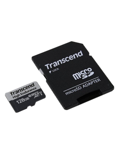 Карта памяти Transcend MicroSDXC Class 10, 128Гб (TS128GUSD350V)
