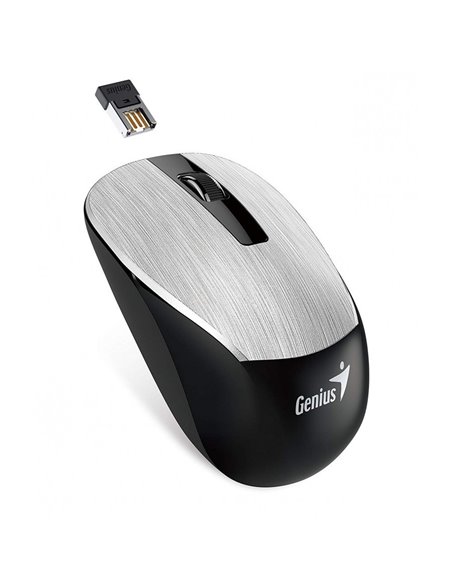 Mouse Wireless Genius NX-7015, Argintiu