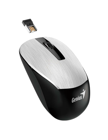 Mouse Wireless Genius NX-7015, Argintiu