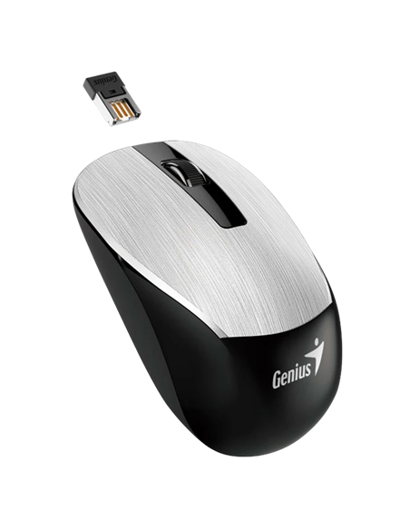 Mouse Wireless Genius NX-7015, Argintiu