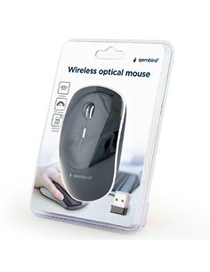 Mouse Wireless Gembird MUSW-4B-01, Negru 2