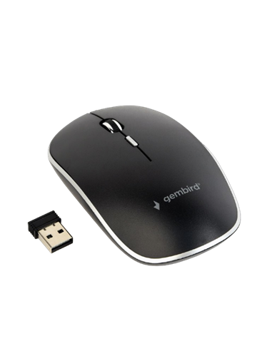 Беcпроводная мышь Gembird MUSW-4B-01, Чёрный