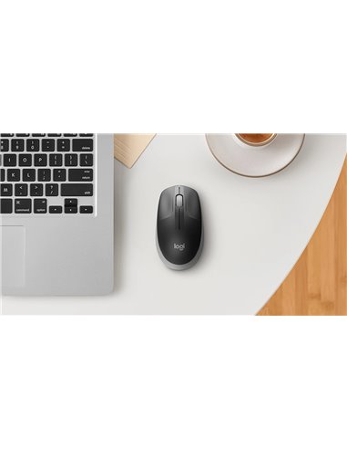 Mouse Wireless Logitech M190, Negru