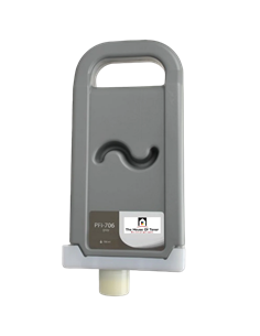 Cartuș de cerneală Canon PFI-706GY, Grey, 700ml, Gri
