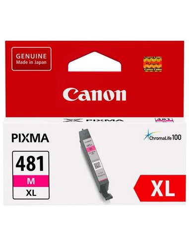 Картридж чернильный Canon CLI-481, 5,6мл, Пурпурный