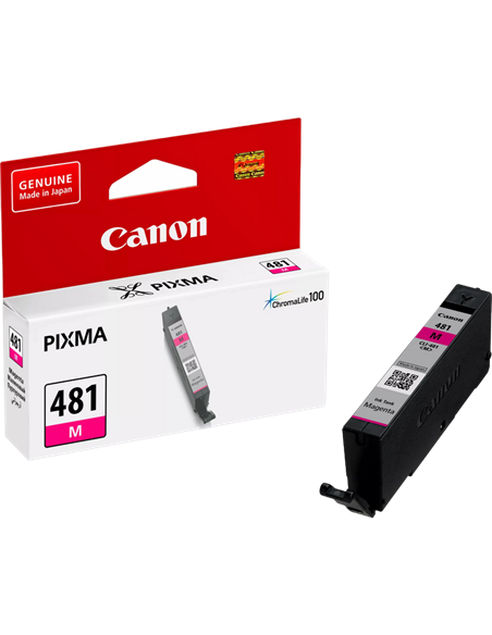 Картридж чернильный Canon CLI-481, 5,6мл, Пурпурный