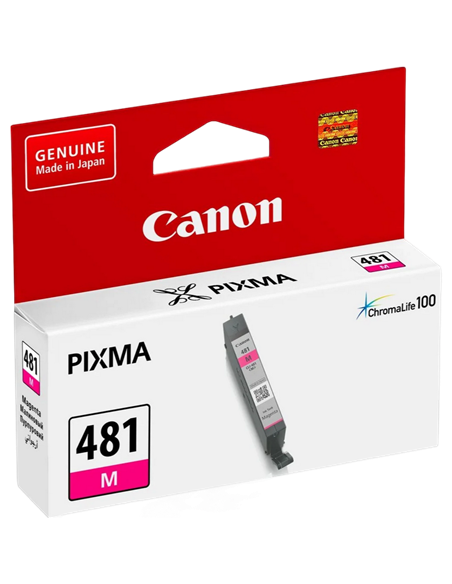 Картридж чернильный Canon CLI-481, 5,6мл, Пурпурный