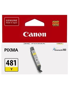 Картридж чернильный Canon CLI-481, 5,6мл, Жёлтый 2