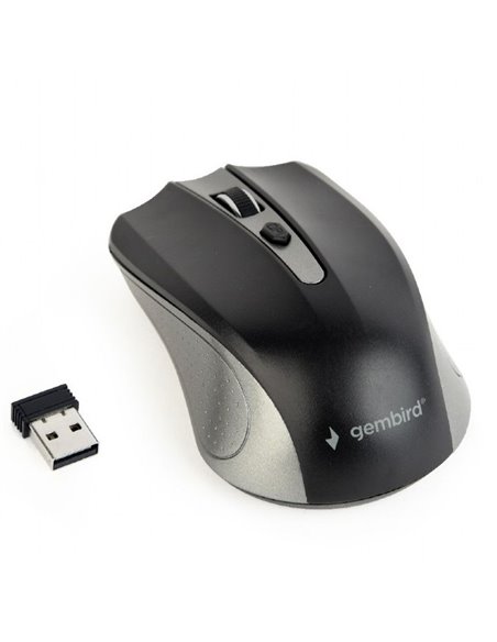 Mouse Wireless Gembird MUSW-4B-04-GB, Gri/Negru