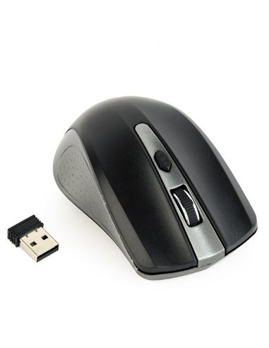 Mouse Wireless Gembird MUSW-4B-04-GB, Gri/Negru