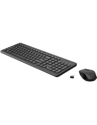 Set Tastatură + Mouse HP 300, Fără fir, Negru