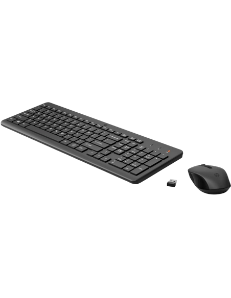 Set Tastatură + Mouse HP 300, Fără fir, Negru