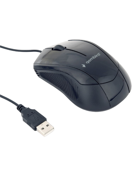 Mouse Gembird MUS-3B-02, Negru