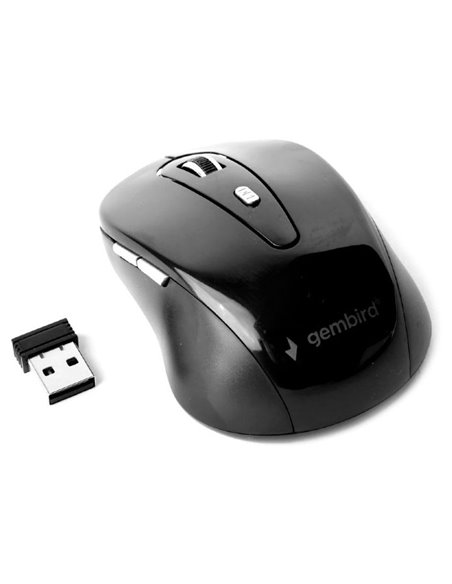 Mouse Wireless Gembird MUSW-6B-01, Negru