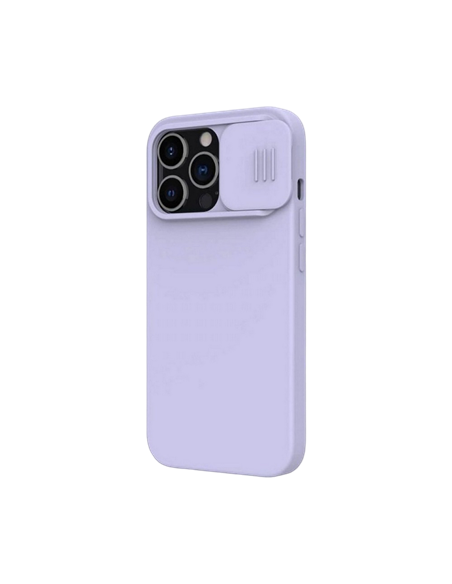 Чехол Nillkin iPhone 13 Pro, CamShield Silky Silicone, Misty Purple