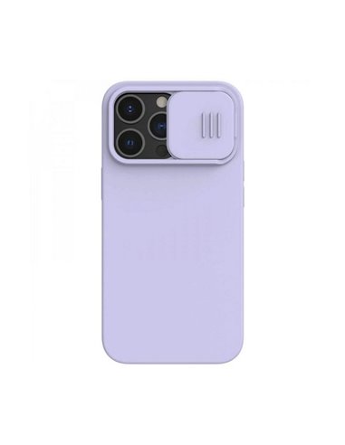 Чехол Nillkin iPhone 13 Pro, CamShield Silky Silicone, Misty Purple