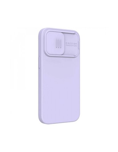 Чехол Nillkin iPhone 13 Pro, CamShield Silky Silicone, Misty Purple