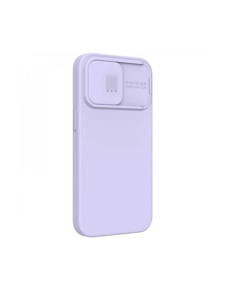 Чехол Nillkin iPhone 13 Pro, CamShield Silky Silicone, Misty Purple