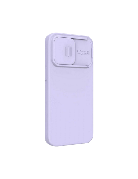 Чехол Nillkin iPhone 13 Pro, CamShield Silky Silicone, Misty Purple