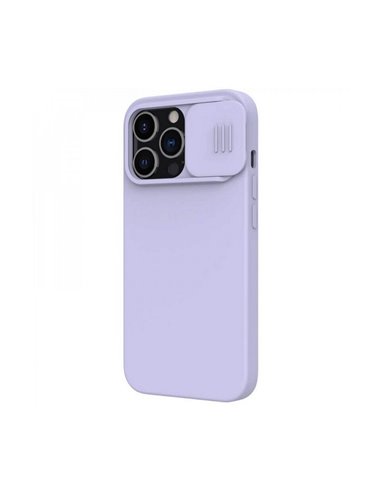 Чехол Nillkin iPhone 13 Pro, CamShield Silky Silicone, Misty Purple