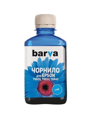 Контейнер с чернилами Barva T6931, 180мл, Голубой