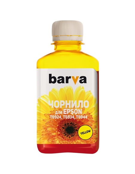 Контейнер с чернилами Barva T6931, 180мл, Желтый