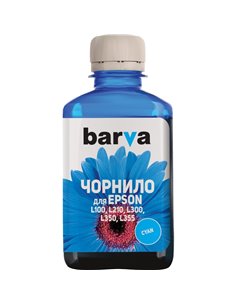 Recipient de cerneală Barva PN-EL100N, 180ml, Cyan