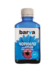 Контейнер с чернилами Barva PN-EL100N, 180мл, Голубой 2