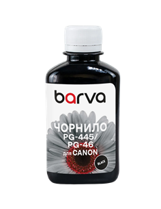 Картридж чернильный Barva G490 (Canon G-Series), 180мл, Черный