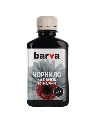 Картридж чернильный Barva G490 (Canon G-Series), 180мл, Черный