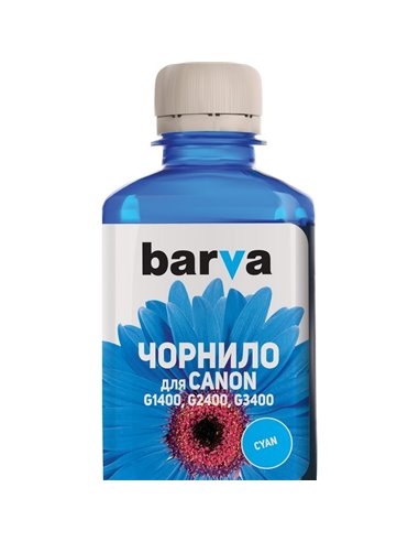 Контейнер с чернилами Barva G490 (Canon G-Series), G490-504 (709), Циан