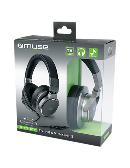 Наушники MUSE M-275 CTV, Чёрный