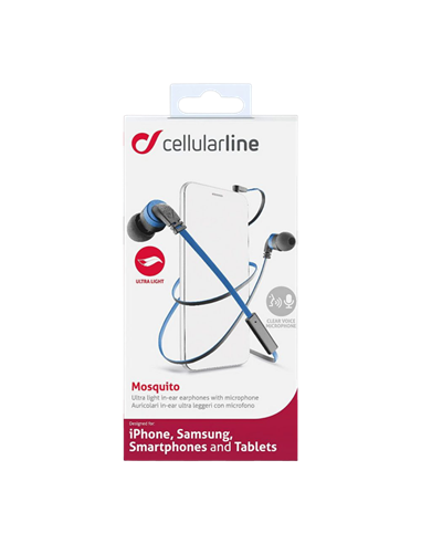 Наушники Cellularline Mosquito, Синий