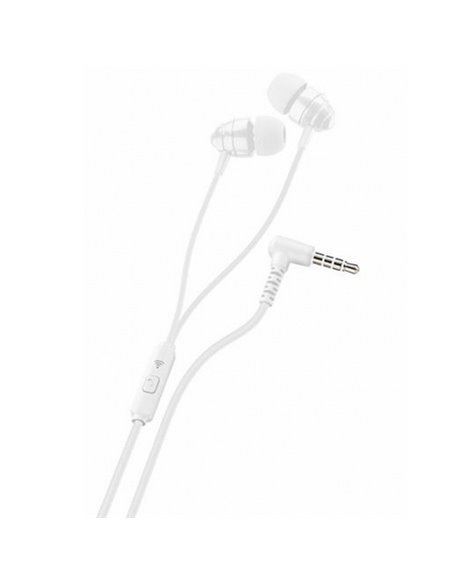 Căști Cellularline Ploos In-Ear, Alb