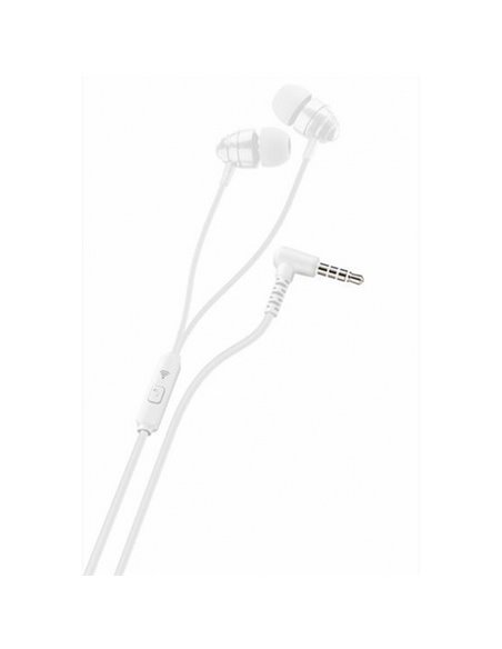 Căști Cellularline Ploos In-Ear, Alb