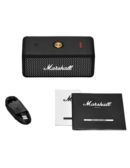 Портативная колонка Marshall Emberton, Чёрный
