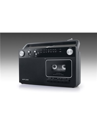Портативное радио MUSE M-152 RC, Чёрный