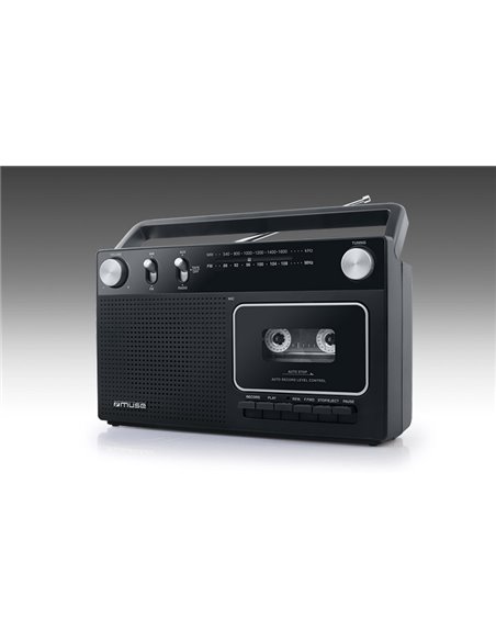 Портативное радио MUSE M-152 RC, Чёрный