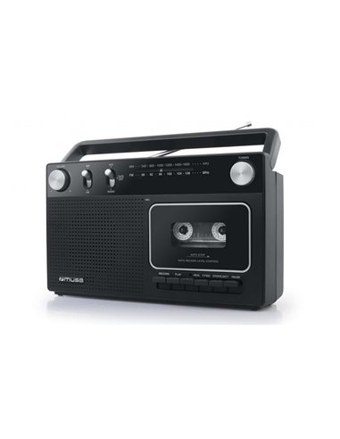 Портативное радио MUSE M-152 RC, Чёрный