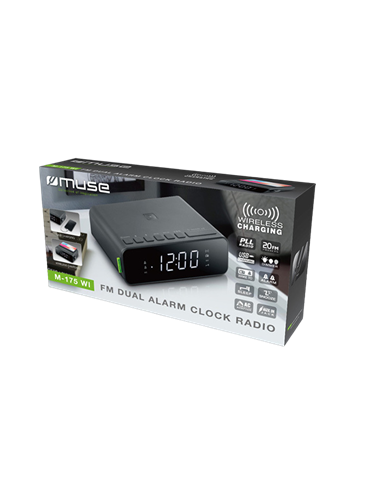 Портативное радио MUSE M-175 WI, Чёрный